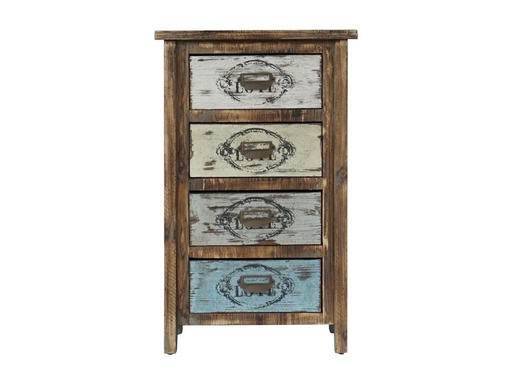 Commode Boislis, armoire, table d'appoint vintage Boislis 79x48x33cm BKQY49281