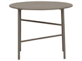 Table de jardin Boislis table d'appoint 50cm H40cm décor noyer. PODP91649