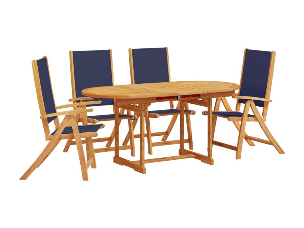 Ensemble à manger de jardin 5 pièces Mobenze d'Mobenze solide Mobenze GFYI42098