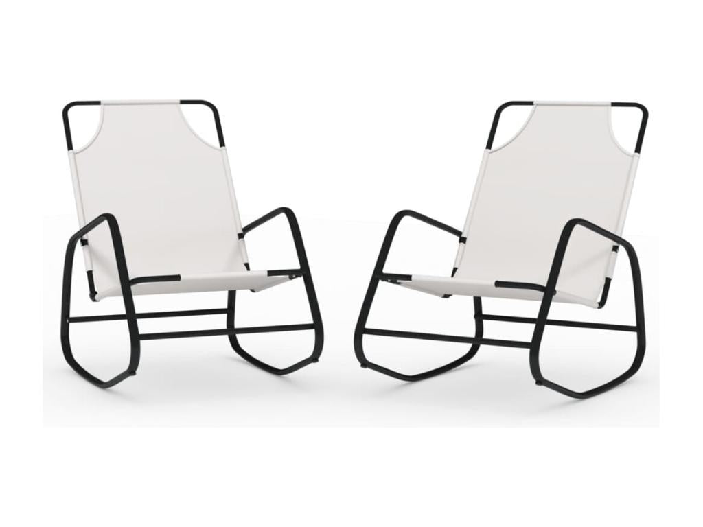 Lot de deux chaises crème 89x58x93,5 cm 02 0011964 GDCY62561