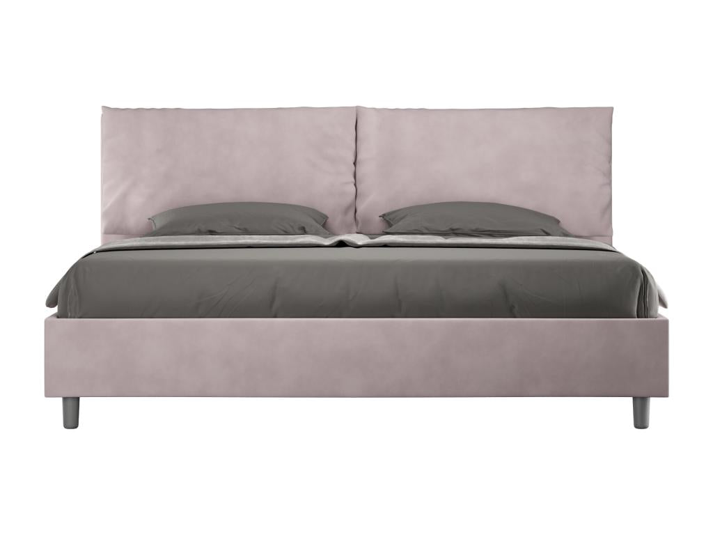 Lit Boislis taille sans sommier rembourré 200x210 microfibre Boislis Large OXHA38555