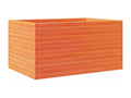 Jardinière cire marron 90x60x46 cm bois de pin massif KFPV60790