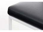 Lot de 2 Tabouret de bar - Similicuir / Métal - Noir - Mobenze YNVW76309