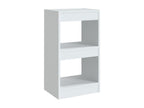Bibliothèque/Séparateur de pièce Blanc 40x30x72 cm VQED39408