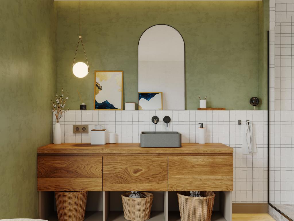 Vasque à poser carrée en béton - L39 x l39 cm - Boislis WCJC79413