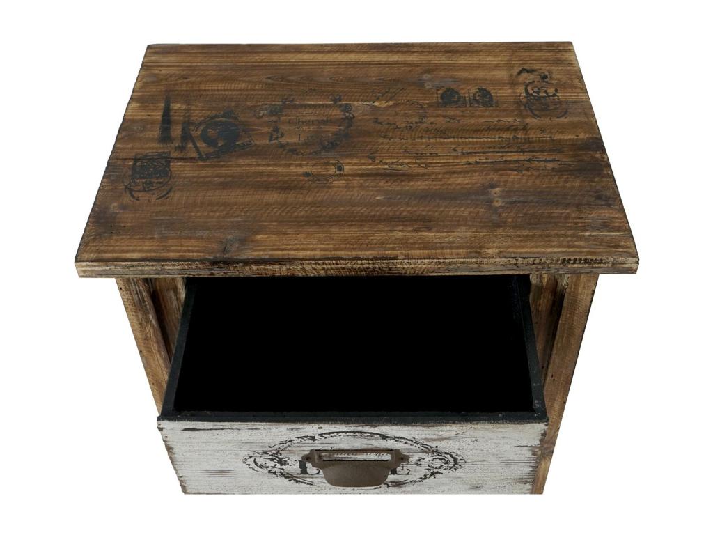 Commode Boislis, armoire, table d'appoint vintage Boislis 79x48x33cm BKQY49281