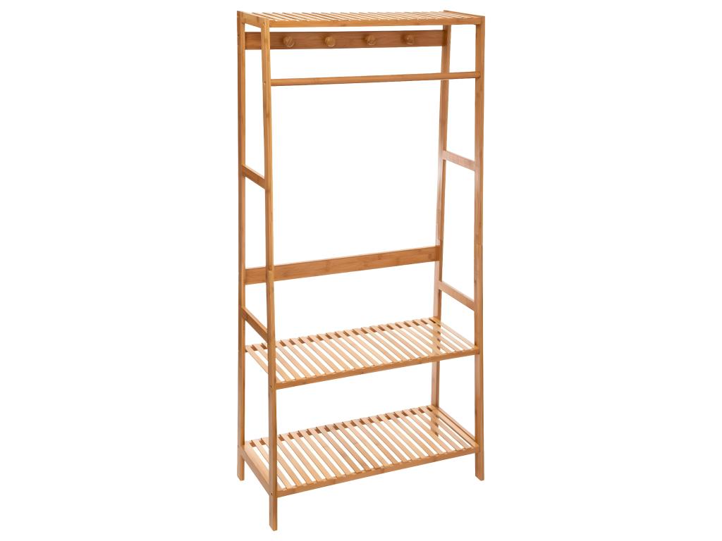 Portant à Vêtement Mobenze 170cm Naturel ZQCH71129