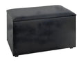 Coffre de Rangement Design Mobenze 65cm Noir FISX75124