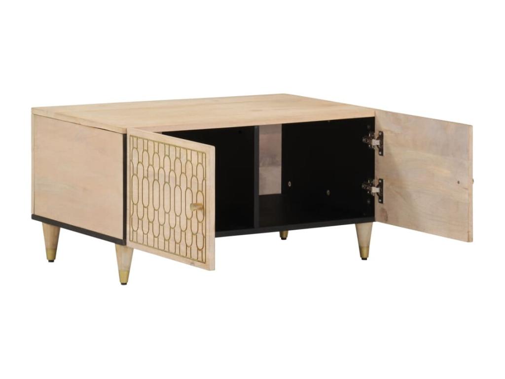 Table basse 80x50x40 Mobenze de manguier massif RZKQ94101