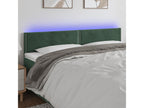 Tête de lit à LED Vert foncé 160x5x78/88 cm Mobenze BIXX35081