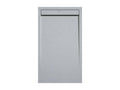 Receveur de douche Gris 7035 finition Ardoise Boislis SMART grille de couleur - 210x80 cm MUBQ75045