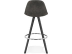 Tabouret de bar design Luxameub PINPAI 65 noir PYTD93789