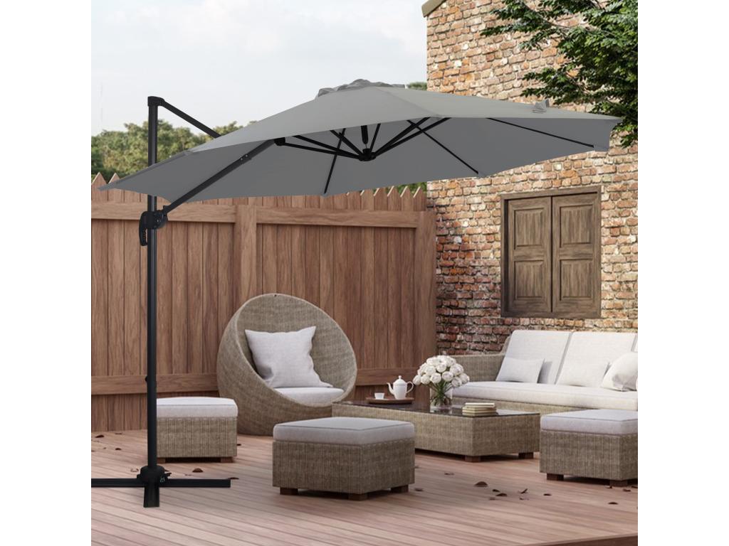 Parasol aluminium pivotant HXNK33219