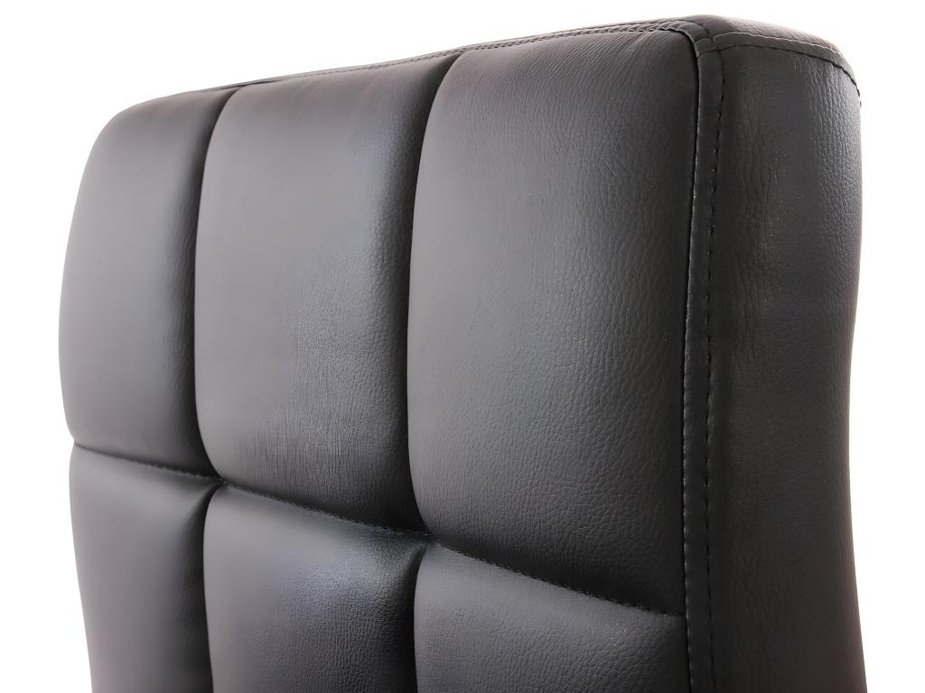 Chaise de salle à manger Mobenze lot de 6 noir OGAI18884