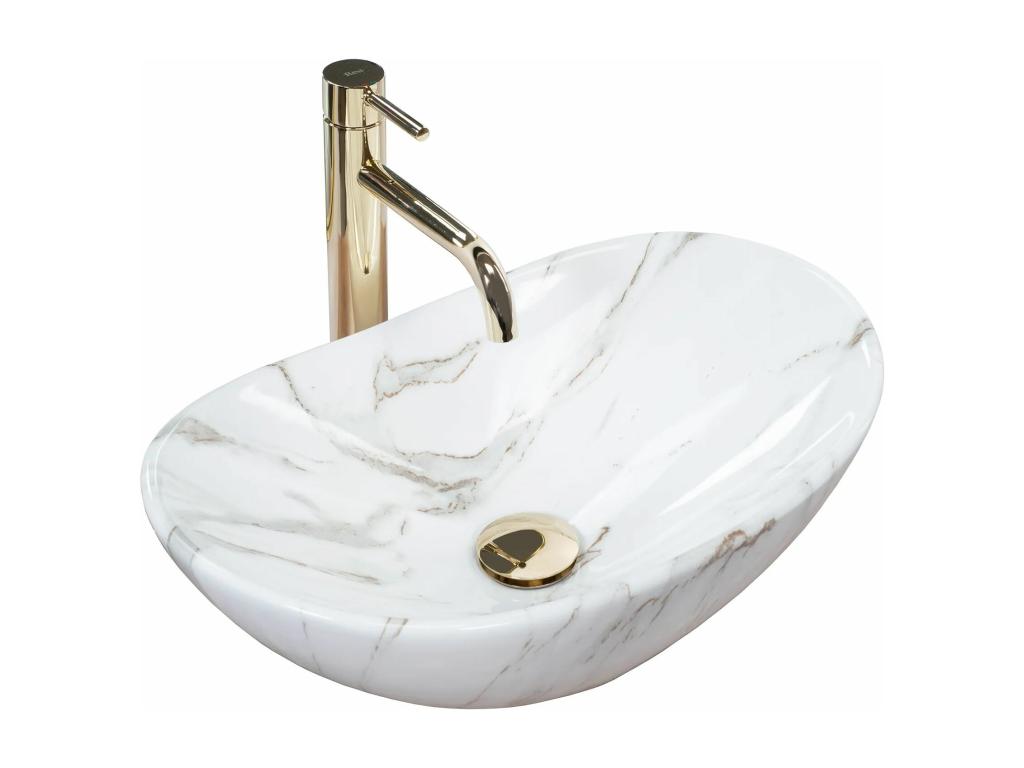 Vasque À Poser Boislis Mini Shiny Aiax White MWVQ58570