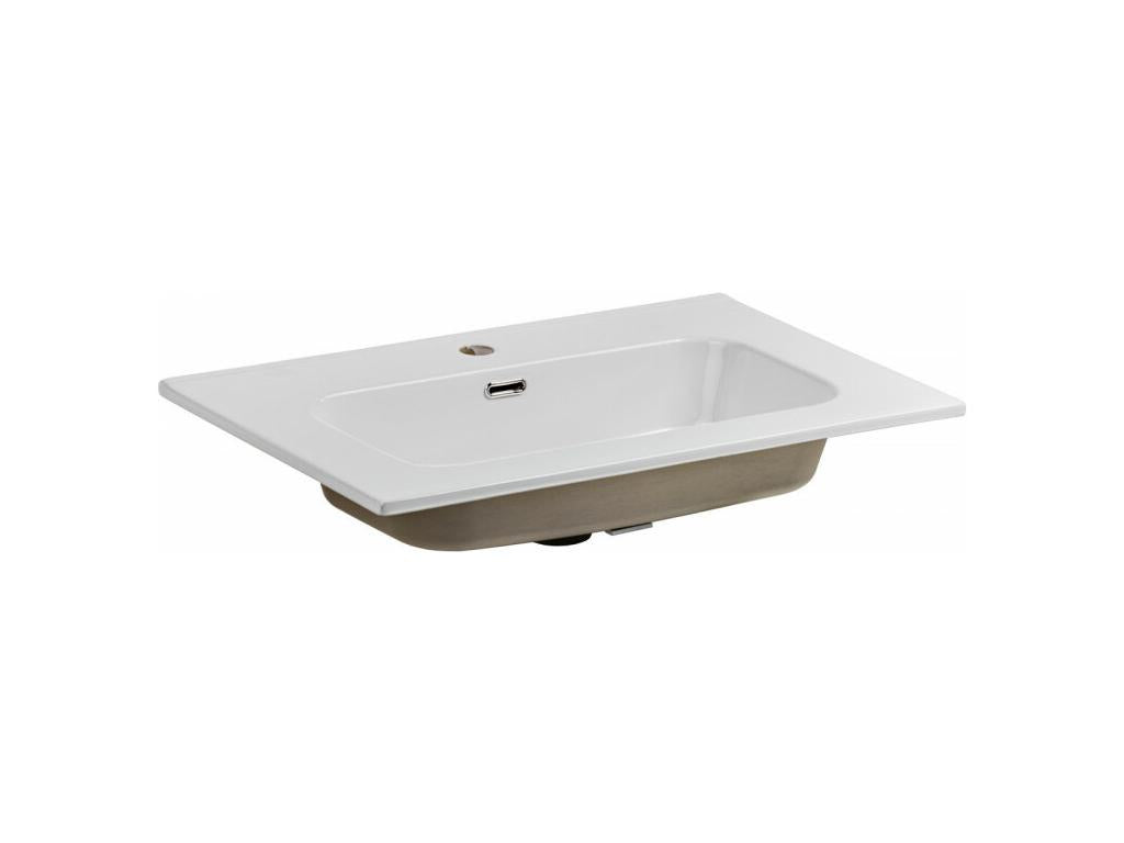Vasque en céramique Go - 81x46x17 cm - Blanc RKBQ80417