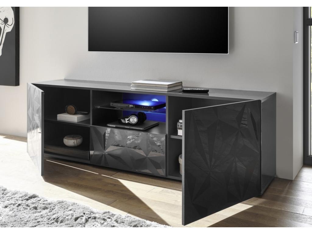 Porte TV Mobenze anthracite IUZL44020