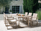 Table de jardin Marron clair Boislis ONZA04632