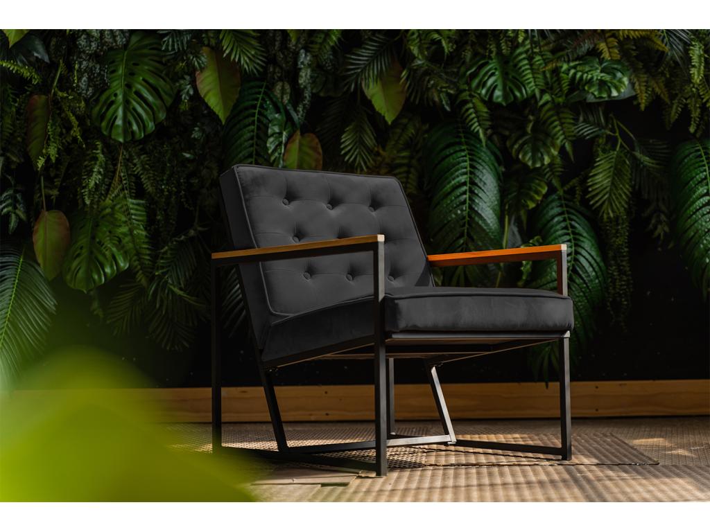 Fauteuil - Noir - Mobenze IONE12110