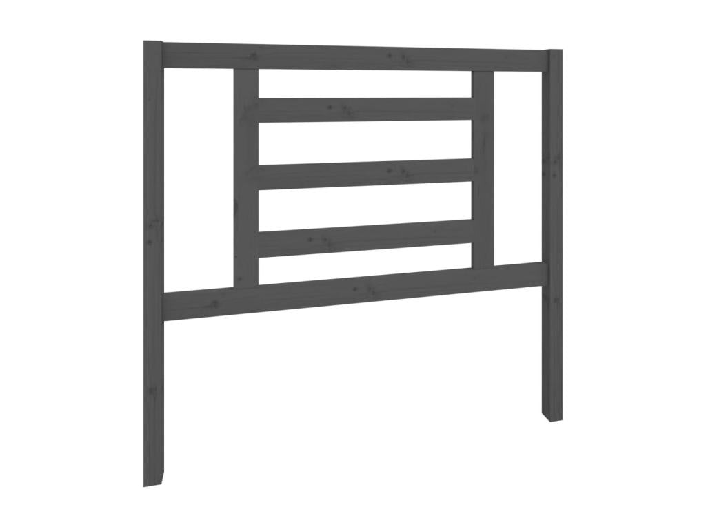 Tête de lit Gris 106x4x100 cm Mobenze massif de pin JHCS12691