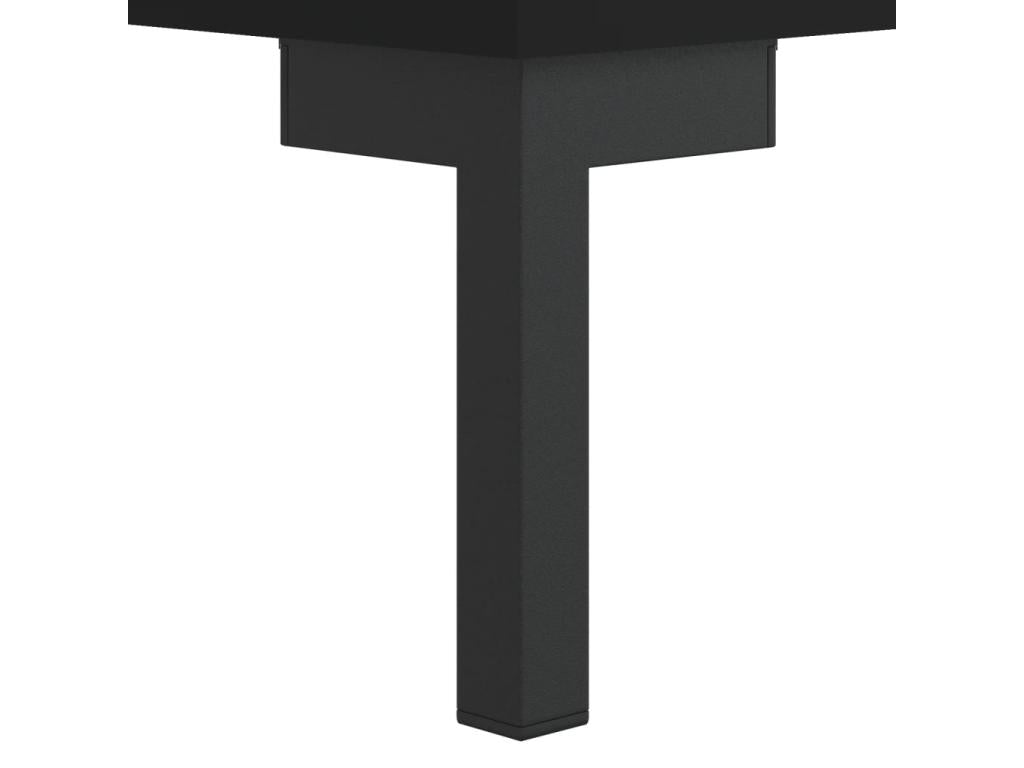 Buffet noir 34,5x32,5x90 cm Mobenze d'ingénierie ZSLW14792
