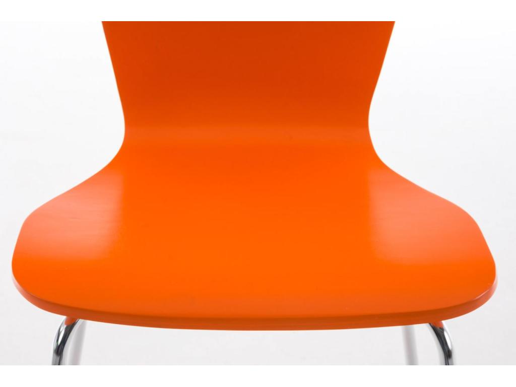 Lot de 4 Chaise de conférence - Mobenze / Métal chromé - Mobenze HPZA96397