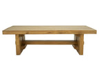 Table basse en teck - Coloris Naturel - Luxameub HBGT09702