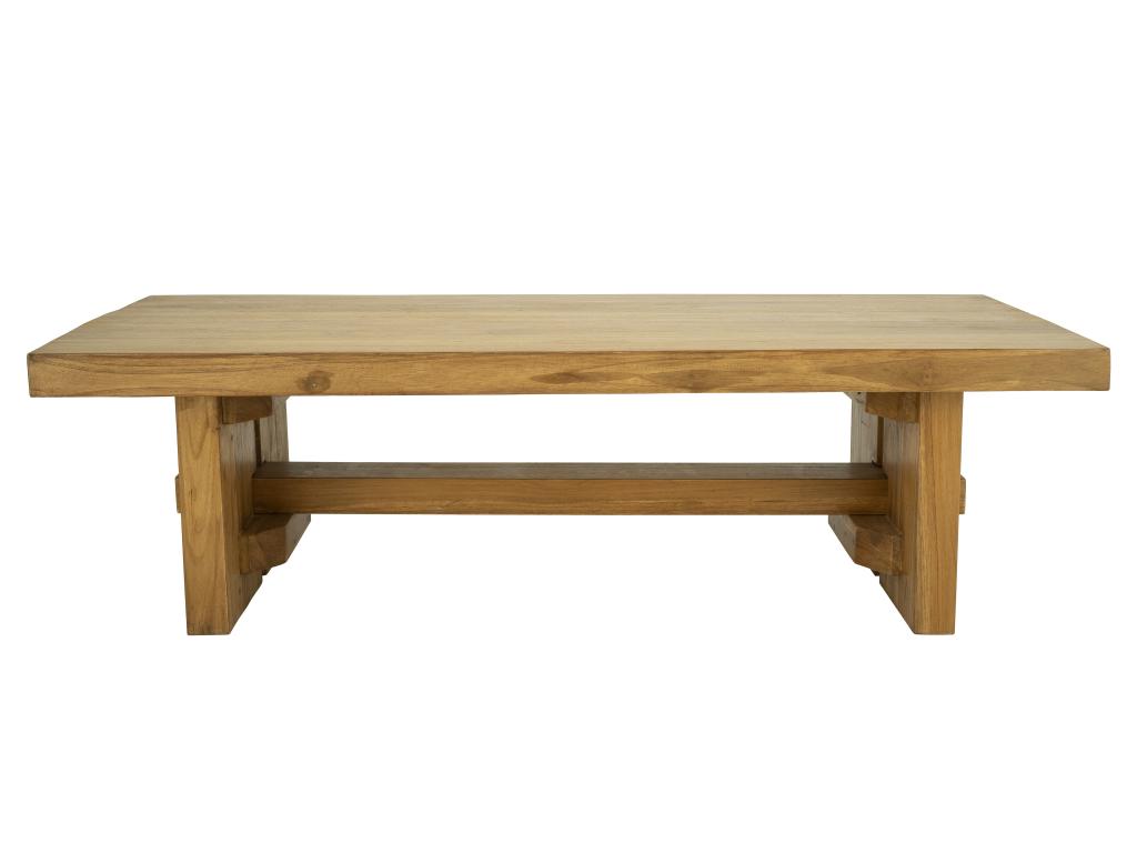 Table basse en teck - Coloris Naturel - Luxameub HBGT09702
