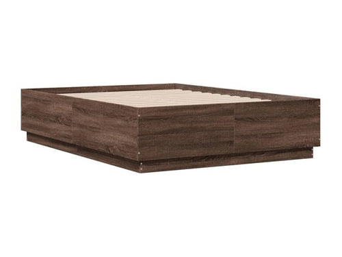 Cadre de lit chêne marron 120x190 cm bois d'ingénierie PXTH79888