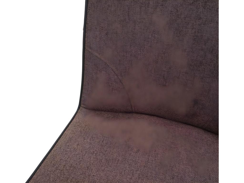 Tabouret de bar Boislis-H72 pivotant brun JXTM08889