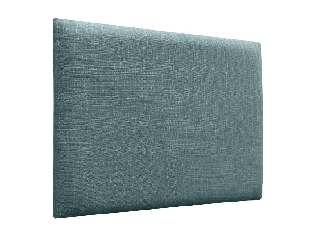 Mobenze Tête de lit capitonnée en lin naturel composé de panneaux autocollants interchangeables pour chambre de Mobenze rembourrée turquoise 105 cm MWNA75430