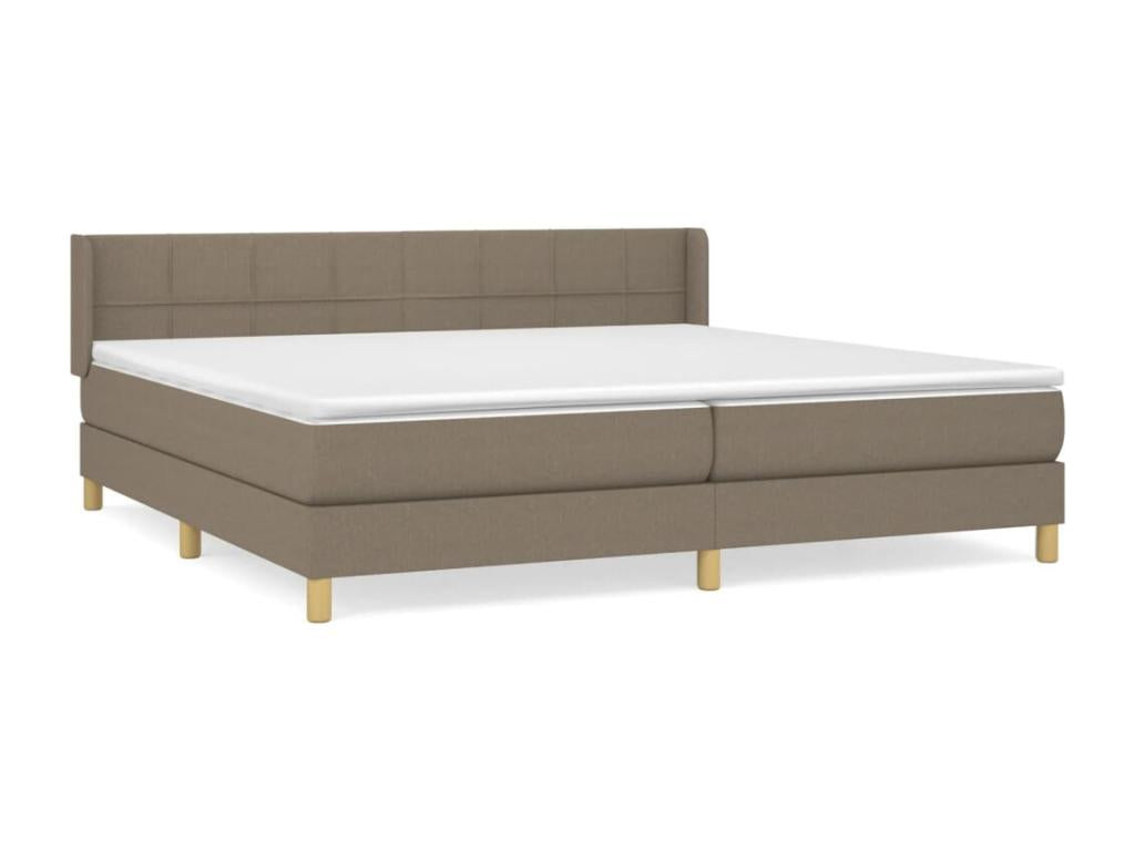Lit à sommier tapissier avec matelas Mobenze 200x200 cm Tissu CIFZ96379