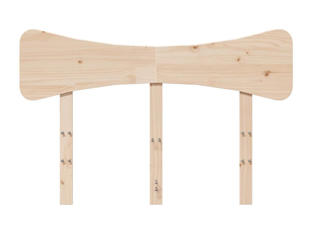 Tête de lit 120 cm bois massif de pin VJJV67089