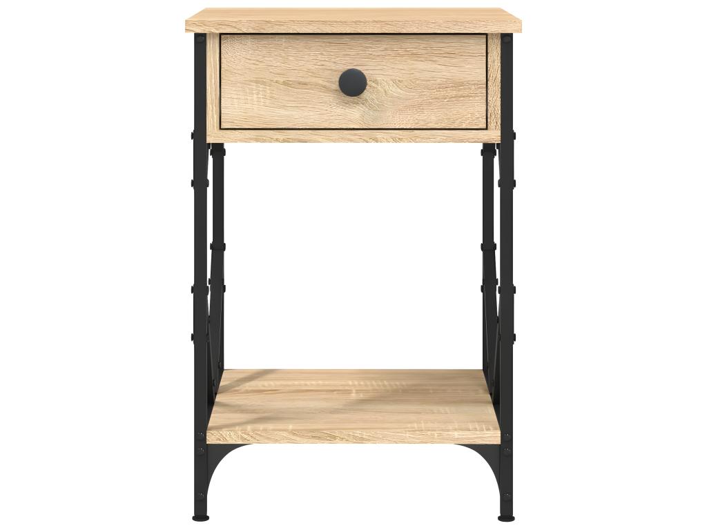 Table de chevet chêne Mobenze 40x42x60 cm Mobenze d'ingénierie EGGS65586