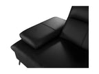 Fauteuil cuir Design avec dossier avance-recul Mobenze Noir ZGBS83118
