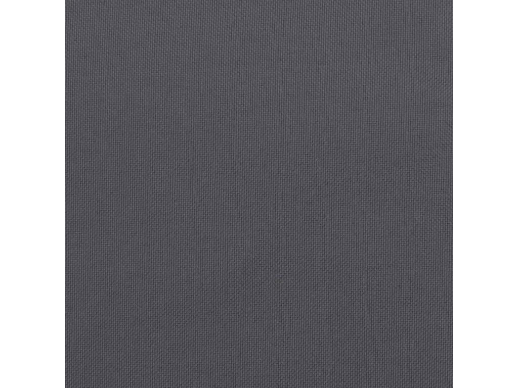Coussins de palette 7 pièces tissu anthracite HANL73236