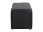 Coffre de Rangement Design Mobenze 65cm Noir FISX75124