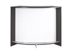 Comptoir de bar blanc et noir Mobenze 134 JLLF97184