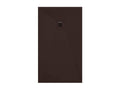 Récepteur de douche chocolat ardoise Boislis Plus grille de couleur - 170x70 cm HUAD14972