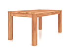 Mobenze - Table en cœur de hêtre huilé naturel 80x110 LAPO58863