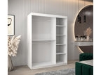 ARMOIRE Mobenze À PORTES COULISSANTES 200/150/62 2 Portes Blanc/Blanc HMLW91749
