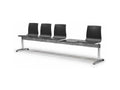 4 chaises salle d'attente ignifugées et 1 plateau banc Boislis UOKP97442