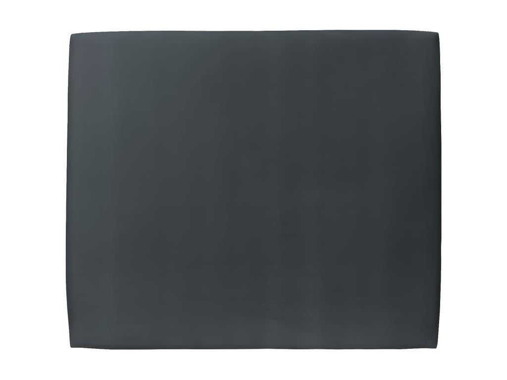 Tete de lit Tapissée Mobenze Gris anthracite L 200 cm - Ep 10 cm rembourré RHDR21561