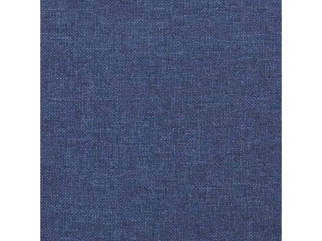 Tête de lit 2 pièces Bleu 100x5x78/88 cm Tissu YSXS36677